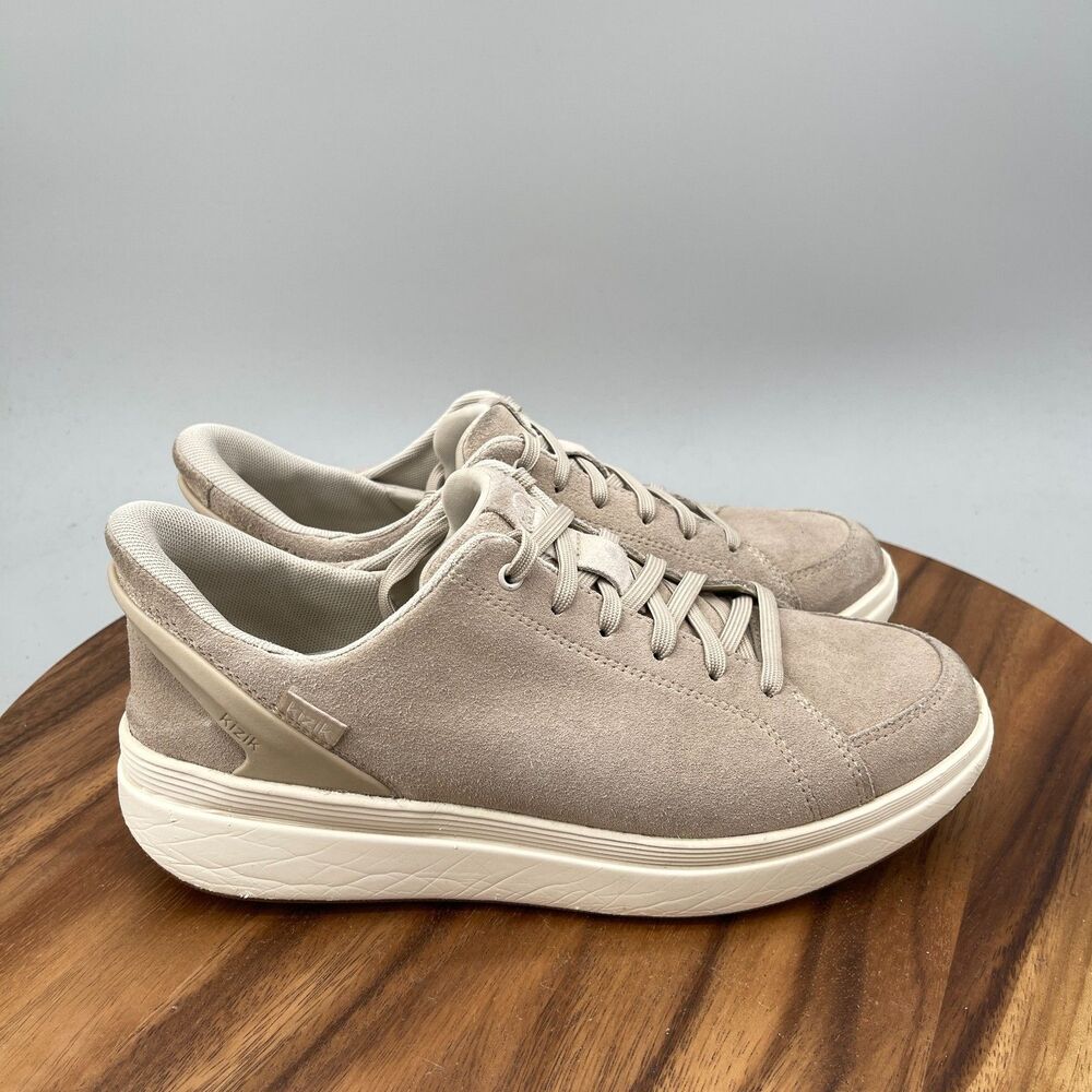 Kizik Sydney Shoes Womens Size 9.5 Brown Handsfree Casual Walking Sneakers